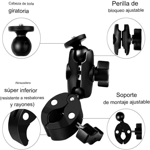 Soporte articulable universal para moto - Imagen 4