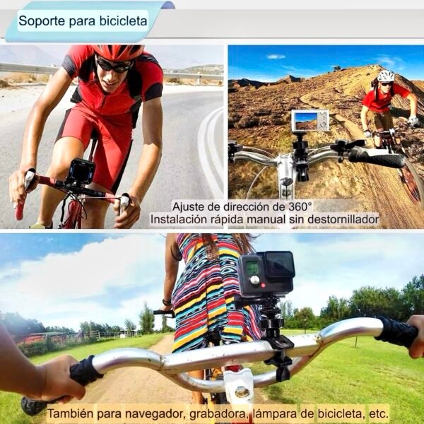 Soporte para camara en bicicleta - Imagen 5