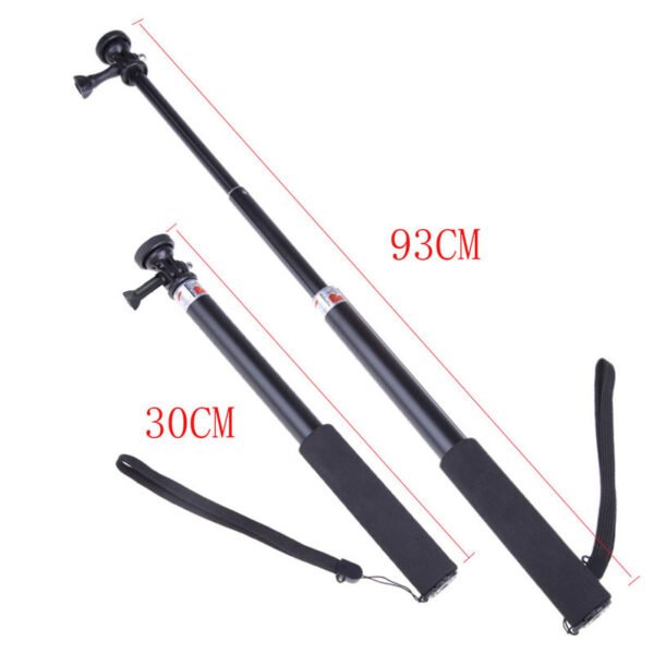 Monopod Extensible de Aluminio - Estabilidad y Alcance para tus Fotos (No incluye acople ni mando para el smartphone) - Imagen 4
