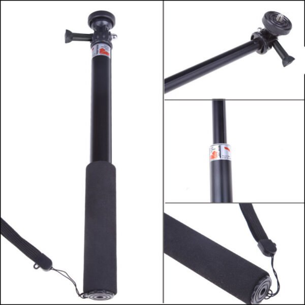Monopod Extensible de Aluminio - Estabilidad y Alcance para tus Fotos (No incluye acople ni mando para el smartphone) - Imagen 3