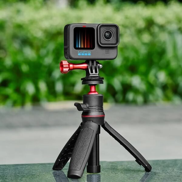 Mini trípode extensible 2 en 1 para cámaras de acción GoPro, Insta360, DJI y más - Imagen 4