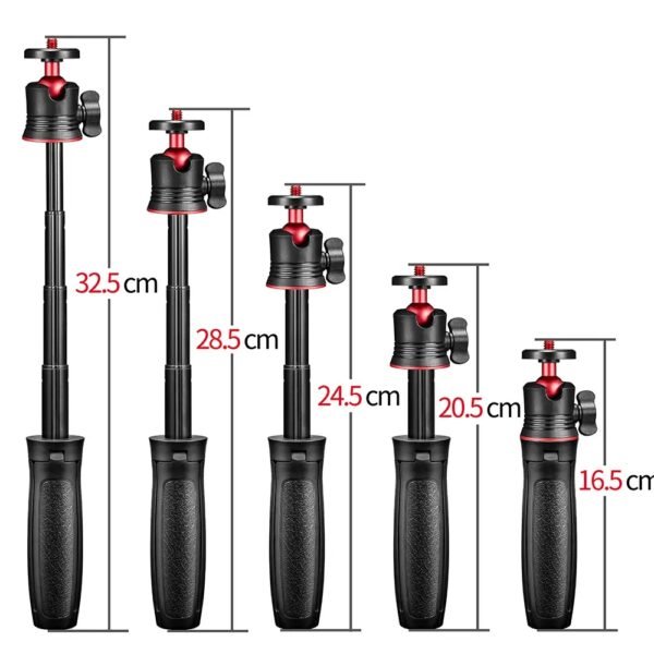 Mini trípode extensible 2 en 1 para cámaras de acción GoPro, Insta360, DJI y más - Imagen 8