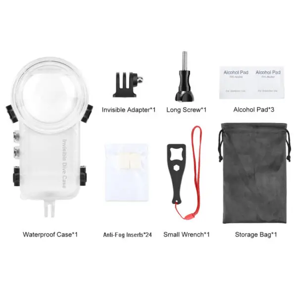 Dive Case para Insta360 X3 - Caja Estanca Profesional para Fotografía y Video Subacuático - Imagen 6