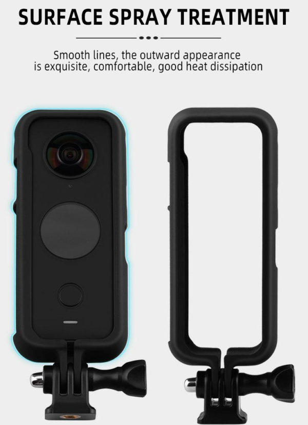 Marco de protección para Insta360 ONE X2 -  Negro - Imagen 3